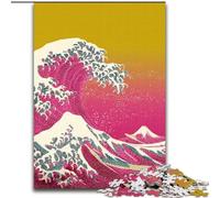 Rompecabezas de 1000 Piezas para Adultos y Adolescentes, Estilo japonés, cumpleaños, Juego Familiar y pasatiempo 26x38cm