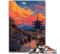 Rompecabezas de 1000 Piezas para Adultos y Adolescentes, Estilo japonés, Juegos educativos, decoración del hogar, Regalo de cumpleaños, Regalos para Mayores de 14 años, 26x38cm