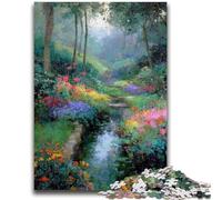 Rompecabezas de 1000 Piezas para Adultos y Adolescentes, Estilo japonés, para niños a Partir de 14 años, Juego práctico, 50x75cm