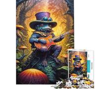 Rompecabezas de 1000 Piezas para Adultos y Adolescentes Fantasías del Bosque biopunk Juegos relajantes para Adolescentes decoración del hogar interacción Entre Padres e Hijos (tamaño 50x75cm)