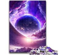 Rompecabezas de 1000 Piezas para Adultos y Adolescentes Galaxy Fantasy Planet para Mayores de 14 años Juegos Divertidos Actividades Divertidas en casa, Regalos de cumpleaños, Regalos de Viaje 38x26cm