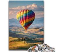 Rompecabezas de 1000 Piezas para Adultos y Adolescentes, Globo aerostático, Juguetes educativos, Juegos Familiares, Regalos para Amigos y Familiares, 50x75cm