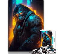 Rompecabezas de 1000 Piezas para Adultos y Adolescentes, Gorila del Futuro, 1000 Piezas para Adolescentes, Ideal para el Aprendizaje y como Regalo para Toda la Familia (tamaño 75x50cm)