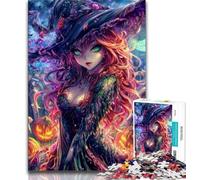 Rompecabezas de 1000 Piezas para Adultos y Adolescentes Hermosa Chica de Anime Rompecabezas de 1000 Piezas Cada Pieza es única Juego desafiante y Divertido para Toda la Familia (tamaño 38x26cm)