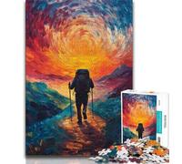 Rompecabezas de 1000 Piezas para Adultos y Adolescentes, Ideal para viajeros, Juguetes educativos y Juegos Familiares, Ideal para decoración de Escritorio, 75x50cm