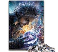 Rompecabezas de 1000 Piezas para Adultos y Adolescentes, Juego Educativo de Mago mágico, decoración del hogar, Juego Educativo para cumpleaños y Navidad, 26x38cm