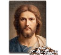 Rompecabezas de 1000 Piezas para Adultos y Adolescentes, Juguete Educativo antiestrés de Jesús, Regalo de Amigo Secreto para niños de 14 años, 50x75cm