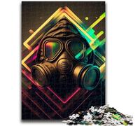 Rompecabezas de 1000 Piezas para Adultos y Adolescentes, Juguetes educativos para la propagación del Virus, interacción Entre Padres e Hijos para Mayores de 14 años, 26x38cm