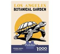 Rompecabezas De 1000 Piezas para Adultos Y Adolescentes Los Angeles Botanical Garden Poster Rompecabezas Juegos Relajantes Regalos para Mujeres Cumpleaños Y Navidad 38x26cm/1000pcs