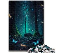Rompecabezas de 1000 Piezas para Adultos y Adolescentes, Mariposas Lumi, Juguete Educativo para aliviar el estrés, interacción Entre Padres e Hijos, para niños de 14 años 50x75cm