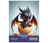 Rompecabezas De 1000 Piezas para Adultos Y Adolescentes Midnight Guardian Rompecabezas para Adultos Juego Práctico Una Obra De Arte Difícil Y Desafiante 52x38cm/1000pcs