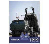 Rompecabezas De 1000 Piezas Para Adultos Y Adolescentes Military Truck with Missile Launcher Rompecabezas Para Adultos Juegos Familiares Análisis Y Lógica Regalos De Cumpleaños Y Únicos 52x38cm/1000pc