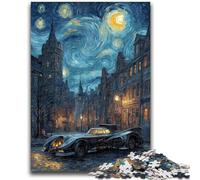 Rompecabezas de 1000 Piezas para Adultos y Adolescentes, Night Sky Night Sky, Juego Familiar para aliviar el estrés, desafío difícil, Ideal para Parejas (38x26cm)