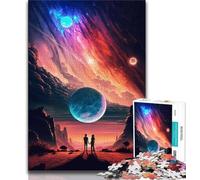 Rompecabezas de 1000 Piezas para Adultos y Adolescentes paisajes de Amor etéreo Juego desafiante Toda la Familia 38x26cm