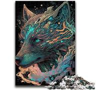 Rompecabezas de 1000 Piezas para Adultos y Adolescentes, Personajes de Cuentos de Hadas de Lobos, Juguetes, Juegos educativos, interacción Entre Padres e Hijos para Mayores de 14 años, 26x38cm