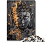 Rompecabezas de 1000 Piezas para Adultos y Adolescentes, Pintura al óleo de Buda para Mayores de 14 años, Juego Imposible, Regalo de cumpleaños de Navidad, 50x75cm