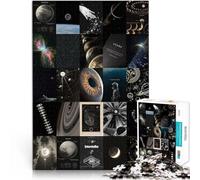 Rompecabezas de 1000 Piezas para Adultos y Adolescentes “Pintura de Mosaico de estética astronómica” ,para Mayores de 14 años Un desafío difícil Regalo de cumpleaños, Regalos, Arte Mural.。