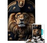 Rompecabezas de 1000 Piezas para Adultos y Adolescentes Piratas Leones Divertido y desafiante de completar Pero entretenido y con Humor Un Juego de ingenio para Mayores de 14 años (38x26cm)