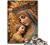 Rompecabezas de 1000 Piezas para Adultos y Adolescentes, Retrato de María la Madre, Juego desafiante, Juguetes para Toda la Familia, 26x38cm