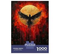 Rompecabezas De 1000 Piezas para Adultos Y Adolescentes Rise of The Phoenix Contemporary Expressionist Artwork Rompecabezas Juegos Relajantes Regalos para Mujeres Cumpleaños Y Navi