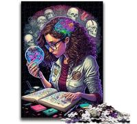Rompecabezas de 1000 Piezas para Adultos y Adolescentes Rompecabezas de Dr Psychedelic para Adultos, Regalo de cumpleaños, decoración de Pared para Mayores de 14 años (38x26cm)