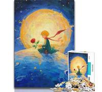 Rompecabezas de 1000 Piezas para Adultos y Adolescentes Rompecabezas de El Principito para Adolescentes Regalo de cumpleaños decoración de Pared para Mayores de 14 años 75x50cm