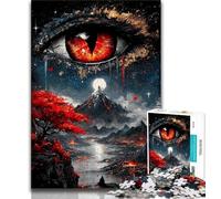 Rompecabezas de 1000 Piezas para Adultos y Adolescentes Rompecabezas Magic Eye de 1000 Piezas, Toda la Familia a Partir de 14 años (tamaño 38x26cm)