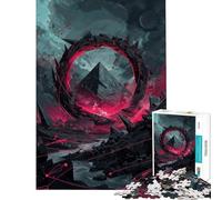 Rompecabezas de 1000 Piezas para Adultos y Adolescentes Rompecabezas Vortex Rebirth para Adultos Juego práctico Regalos para Mujeres Regalos de cumpleaños (tamaño 38x26cm)