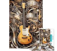 Rompecabezas de 1000 Piezas para Adultos y Adolescentes Serenata ciberpunk Juegos relajantes decoración del hogar interacción Entre Padres e Hijos (tamaño 38x26cm)
