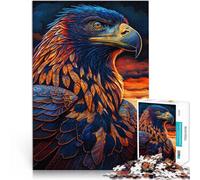 Rompecabezas de 1000 Piezas para Adultos y Adolescentes Serie de Arte Estilo águila~ Apto para Mayores de 14 años. Juguetes educativos de Aprendizaje Juegos Familiares Regalo de cumpleaños