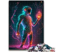 Rompecabezas de 1000 Piezas para Adultos y Adolescentes Somos los Extraterrestres Ayuda a ejercitar el Cerebro Juguetes adictivos para Cultivar la Paciencia Colección de Artistas Bellas Artes