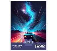 Rompecabezas De 1000 Piezas para Adultos Y Adolescentes Space Camping Trip Rompecabezas para Adultos Juegos Familiares Análisis Y Lógica Regalos De Cumpleaños Y Únicos 38x26cm/1000pcs