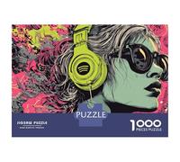Rompecabezas De 1000 Piezas para Adultos Y Adolescentes Spotify Music Poster Art Rompecabezas para Adultos Juegos Relajantes Arte De Pared Difícil Y Desafiante 38x26cm/1000pcs