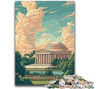 Rompecabezas de 1000 Piezas para Adultos y Adolescentes Taj Mahal Apto para Mayores de 14 años Juegos Familiares Oferta como Regalo para Toda la Familia 38x26cm