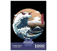 Rompecabezas De 1000 Piezas para Adultos Y Adolescentes The Great Monster Rompecabezas para Adultos Juego De Ingenio Arte De Pared Regalos De Cumpleaños Y Únicos 52x38cm/1000pcs