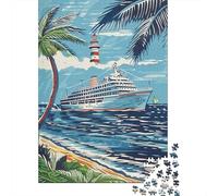 Rompecabezas De 1000 Piezas para Adultos Y Adolescentes Tropical Cruise Paradise-2 Rompecabezas para Adultos Juegos Relajantes Arte De Pared Difícil Y Desafiante 38x26cm/1000pcs