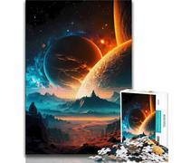 Rompecabezas de 1000 Piezas para Adultos y Adolescentes Universo de la Meseta Estelar 1000 Piezas para Adultos para Pasar el rato en casa con Piezas de Formas aleatorias Totalmente entrelazadas