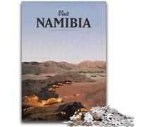 Rompecabezas de 1000 Piezas para Adultos y Adolescentes, Visita Namibia, Juguetes educativos, colección de Artistas antiestrés, Bellas Artes (tamaño 50x75cm)