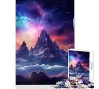 Rompecabezas de 1000 Piezas para Adultos y Adolescentes Vista Celestial decoración del hogar Juguetes Obras de Arte Regalo Juegos Divertidos Mejora el Amor en Pareja tamaño 50x75cm