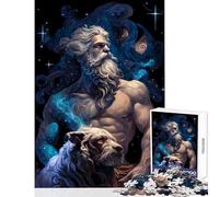 Rompecabezas de 1000 Piezas para Adultos y Adolescentes Zeus y su compañero Juguetes de Bricolaje Regalo para cumpleaños Juegos educativos descompresión Intelectual tamaño 50x75cm