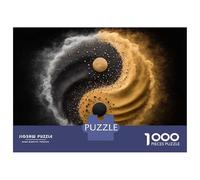 Rompecabezas De 1000 Piezas para Adultos Yin and Yang Poster, Picture, Metal Print, Paint by Kristy Haines Rompecabezas para Adultos Juguetes DIY Regalos para Mujeres Cumpleaños Y Na