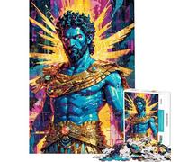 Rompecabezas de 1000 Piezas para Adultos Zeus︰ Electric Divinity Juegos relajantes para Juegos educativos Desafío Juguete Regalos de Amigo Invisible Análisis y lógica (tamaño 50x75cm)