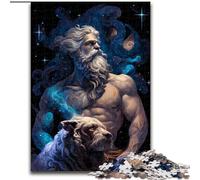 Rompecabezas de 1000 Piezas para Adultos: Zeus y su compañero. Ideal para decoración del hogar y la Oficina, Fiestas, cumpleaños y Regalos navideños (tamaño 50x75cm).