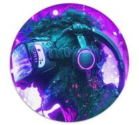 Rompecabezas de 1000 Piezas para Jugadores de Realidad Virtual, Rompecabezas Redondo para Adultos, Juego Interactivo Familiar, desafío Mental (67,5x67,5cm)