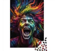 Rompecabezas de 1000 Piezas Paranoia Creative Square Jigsaw Puzzles for Adults and Wooden Puzzles Challenging Game 1000pcs (75x50cm)