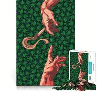 Rompecabezas de 1000 Piezas Pass Joints Hands of God para Adultos Juguete de lógica Clara, Divertido y Relajante Corte Perfecto Regalo Elegante (38x52cm)