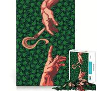 Rompecabezas de 1000 Piezas Pass Joints Hands of God para Adultos y Adolescentes Juguete de lógica para Relajarse Corte de precisión Regalo Ideal (38x26cm)