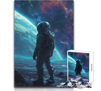 Rompecabezas de 1000 Piezas Perdido en la Galaxia para adolescentesJuego de Desarrollo del Pensamiento lógicoGran Regalo para Momentos significativosTamaño 38x52cm