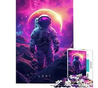 Rompecabezas de 1000 Piezas Perdidos en la Galaxia para Adolescentes Diversión en el Espacio Actividades para Toda la Familia Juegos Familiares Apto para Mayores de 14 años (50x75cm)