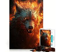 Rompecabezas de 1000 Piezas Perro del Infierno Furioso - Juguete de desafío Mental - Troquelado de Alta precisión - Divertido Reto para el Tiempo de Espera (38x52cm)
